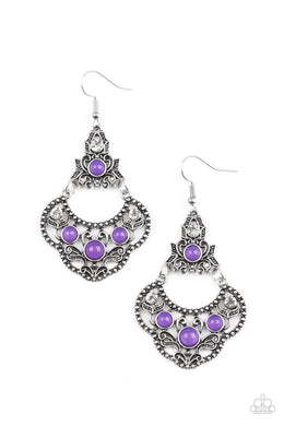 Garden State Glow Purple Earring freeshipping - JewLz4u Gemstone Gallery