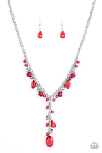 Load image into Gallery viewer, Crystal Couture Red Necklace freeshipping - JewLz4u Gemstone Gallery
