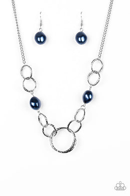 Lead Role Blue Necklace freeshipping - JewLz4u Gemstone Gallery