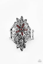 Load image into Gallery viewer, Formal Floral Red Ring freeshipping - JewLz4u Gemstone Gallery
