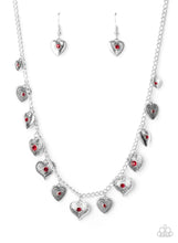 Load image into Gallery viewer, Lovely Lockets - Red Necklace freeshipping - JewLz4u Gemstone Gallery
