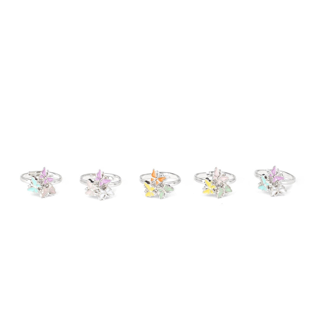 Starlet Shimmer Butterfly Ring freeshipping - JewLz4u Gemstone Gallery