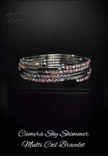 Load image into Gallery viewer, Camera Shy Shimmer - Multi Bracelet
